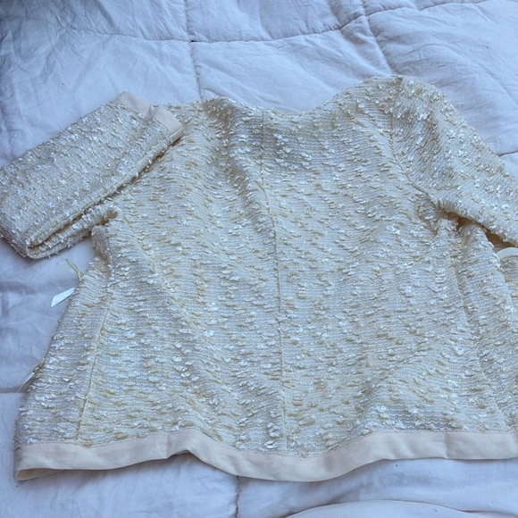 A'Reve summer lightweight  Lace Cardigan with Ribbon Accents small - Picture 12 of 12